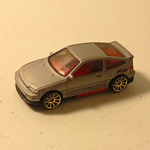 Hot wheels honda x - wheels, cr-x