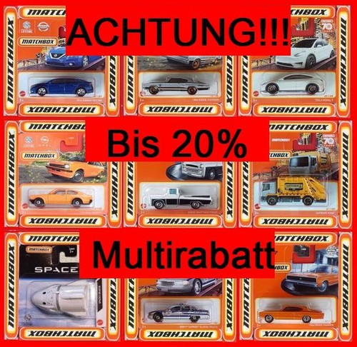 Matchbox 2015 bis 2026 - matchbox, über
