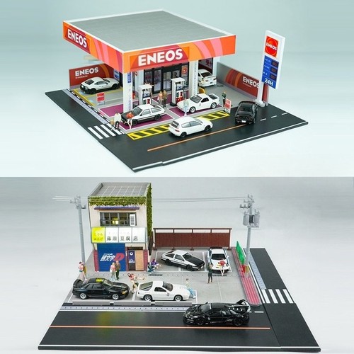 Diorama diecast garage - diecast,